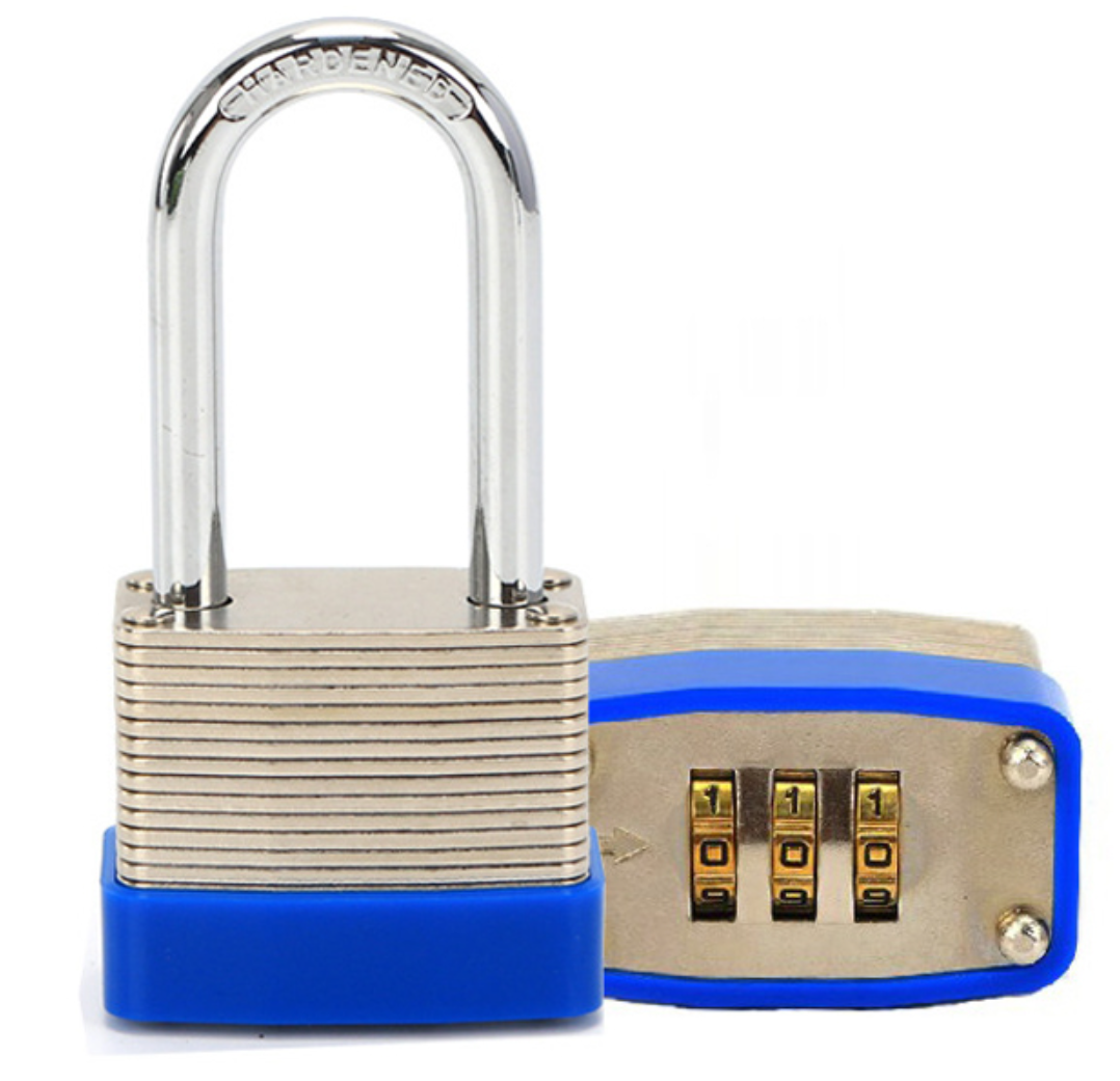 laminated metal combination padlock,