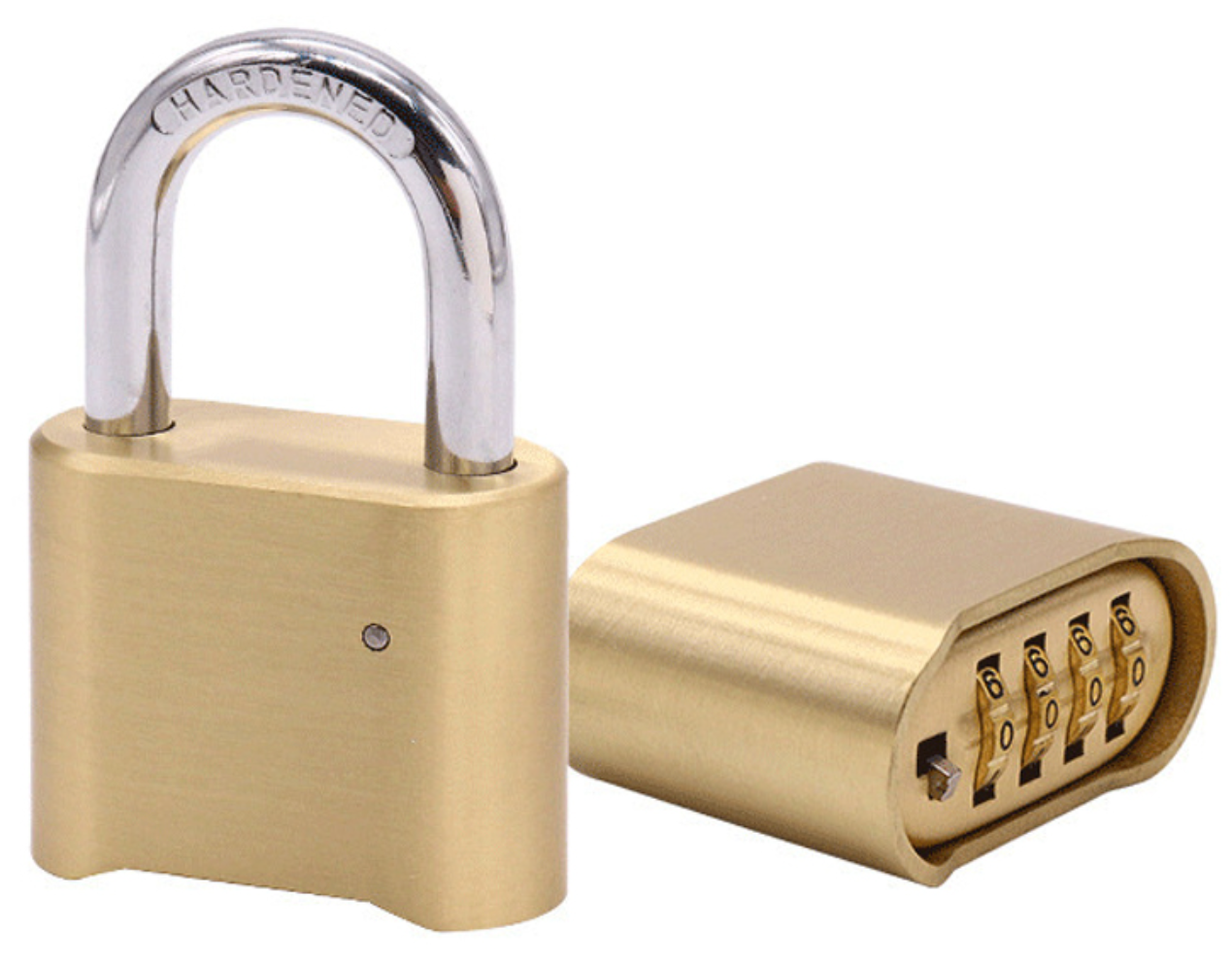 4-digit combination padlock