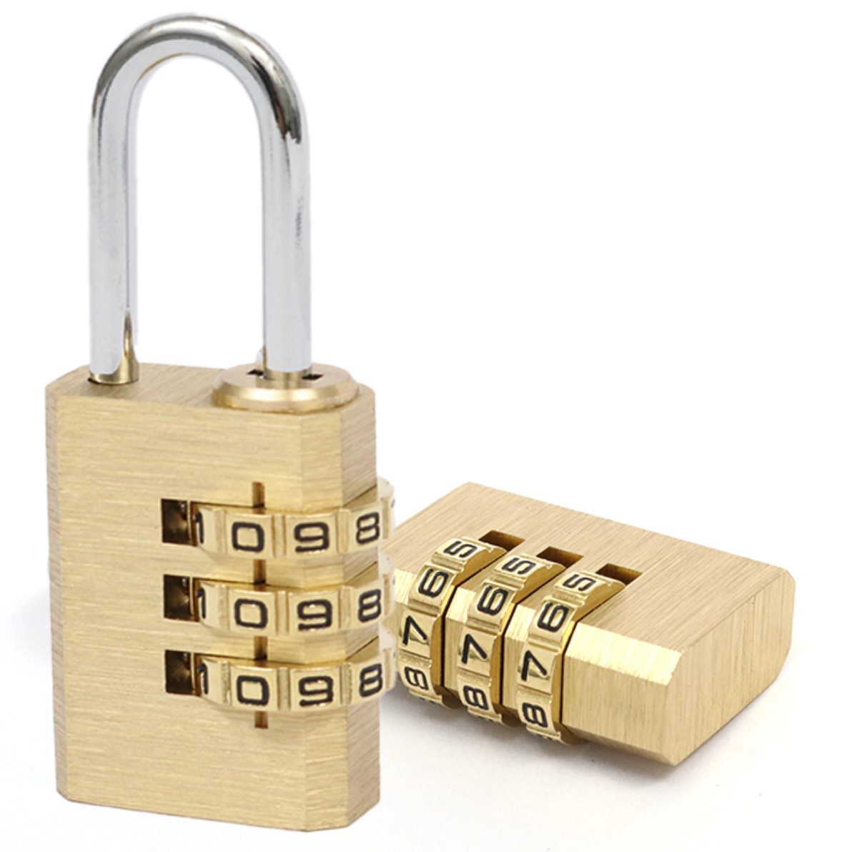 3-digit combination padlock