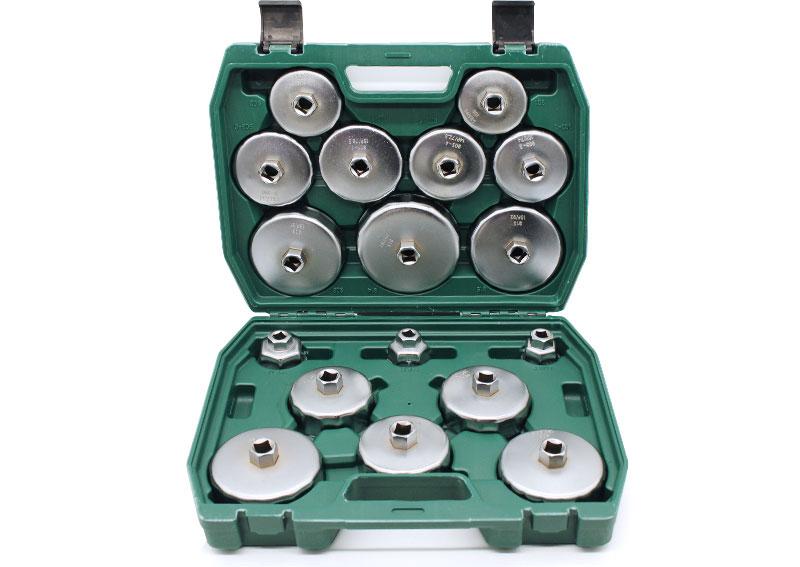 17 pcs Cap Type Filter Wrench Set