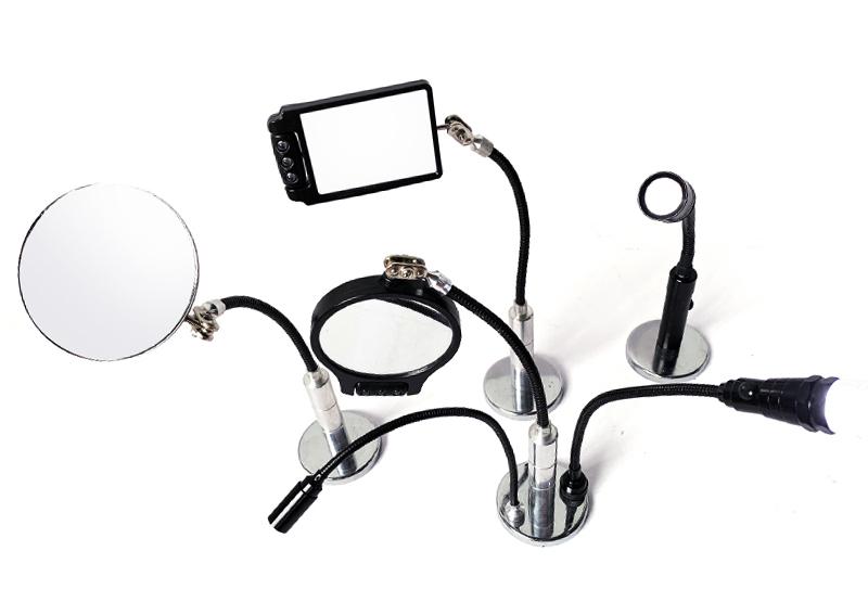 Inspection Mirror With Holder