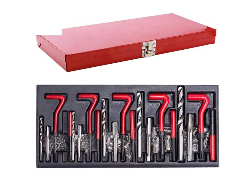 131pcs Helicoil Thread Repair Kit Tool Set
