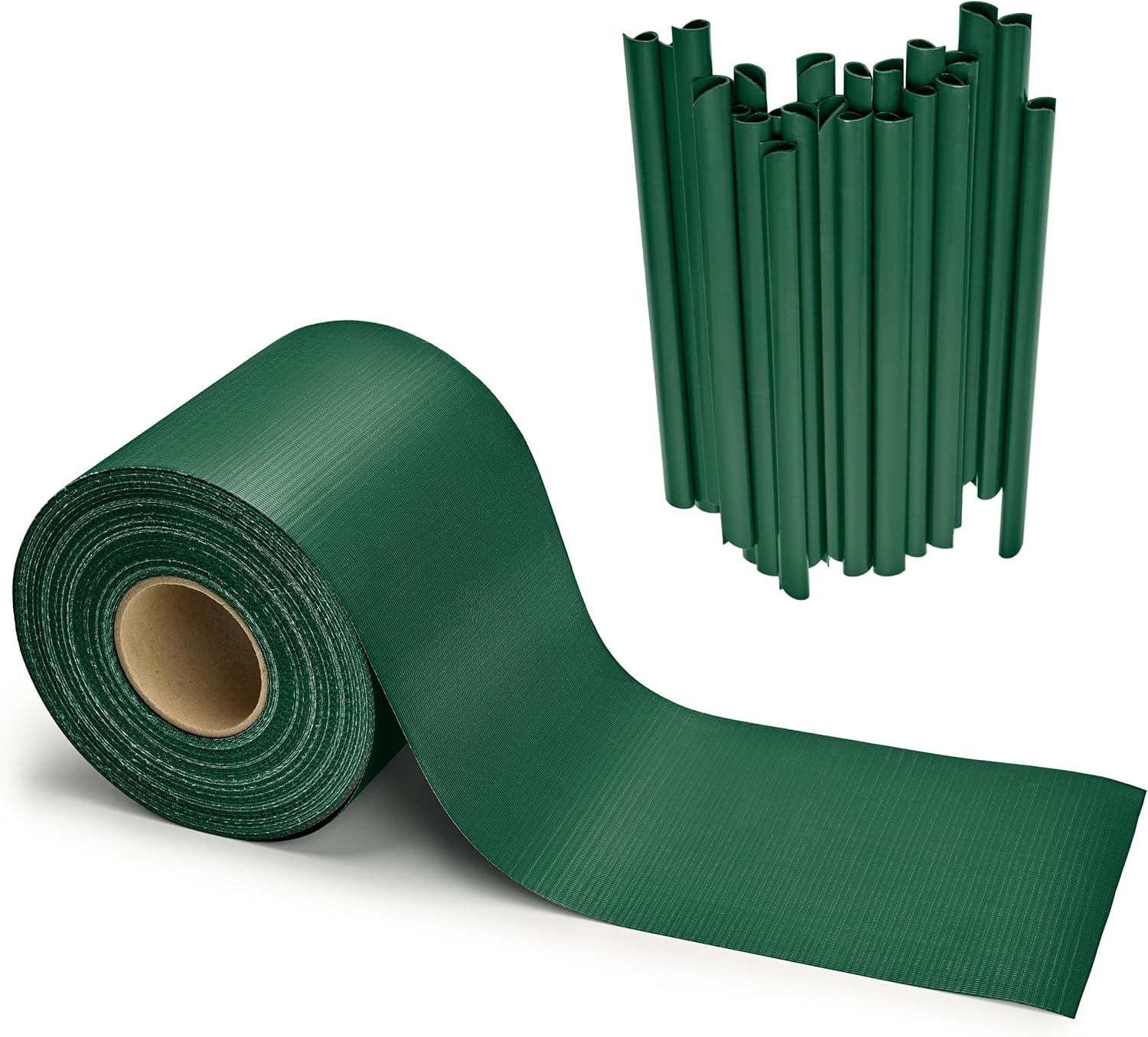 Privacy Screen Strips 19 cm x 50 m PVC with Mounting Clips Fence Privacy Screen for Balcony