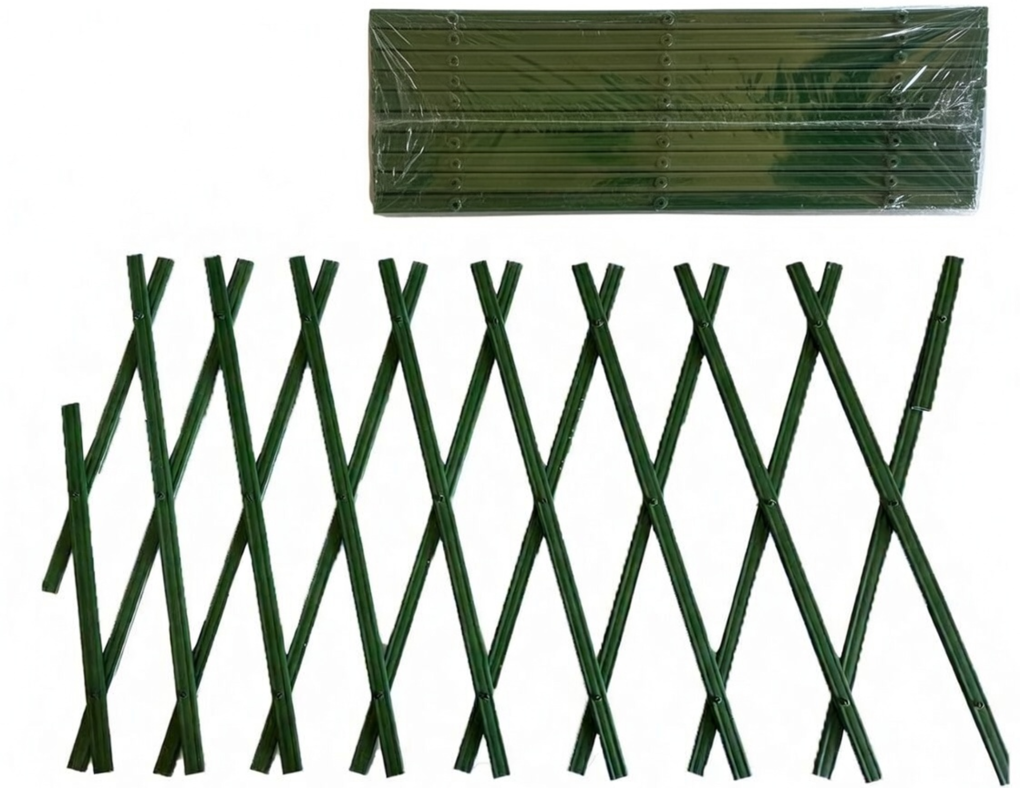 Retractable Garden Trellis - Expandable Truss Fence for Climbing Plants