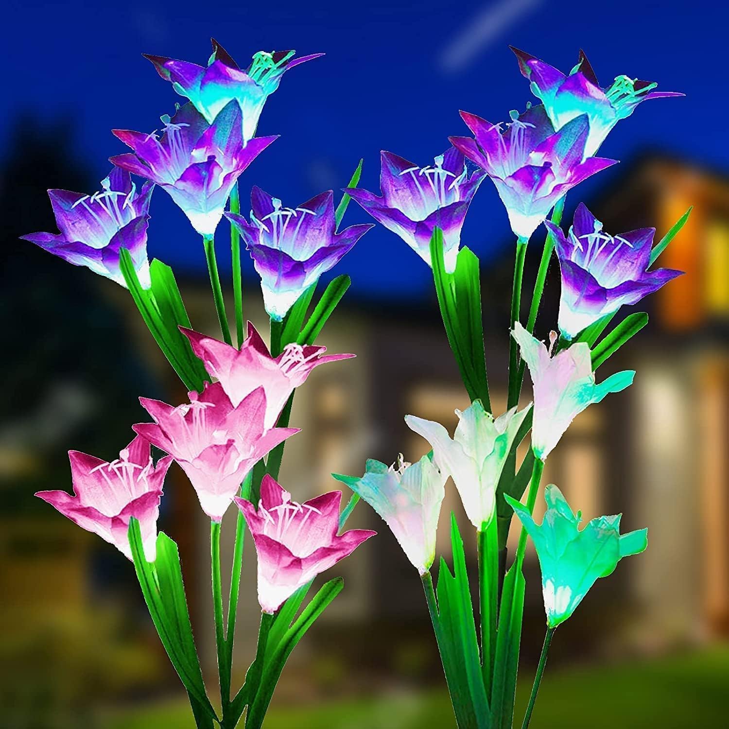 Solar Garden Lights Lily