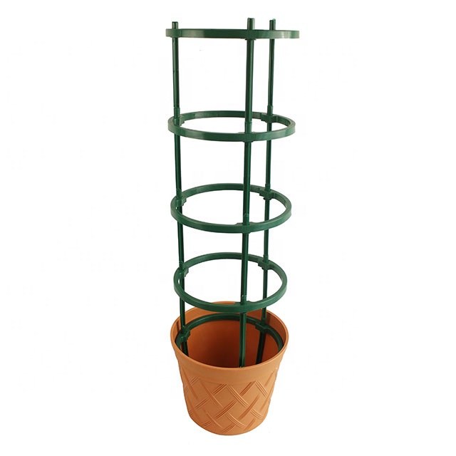 Pot with 5-Ring Frame, Supports Vegetables & Flowers
