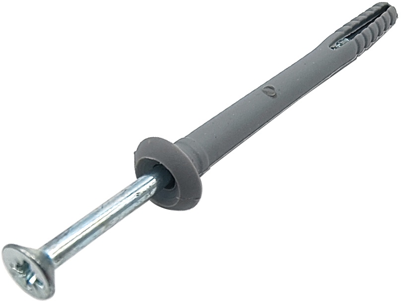 Hammer Drive Anchor Mushroom Head With Pozi Head Screw