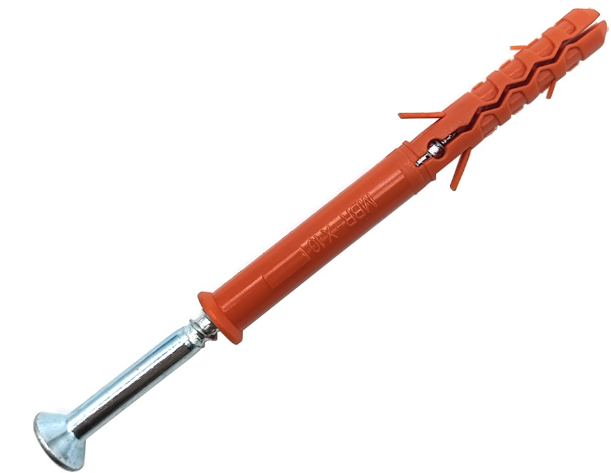 Countersunk Head Nylon Structural Anchor With Torx