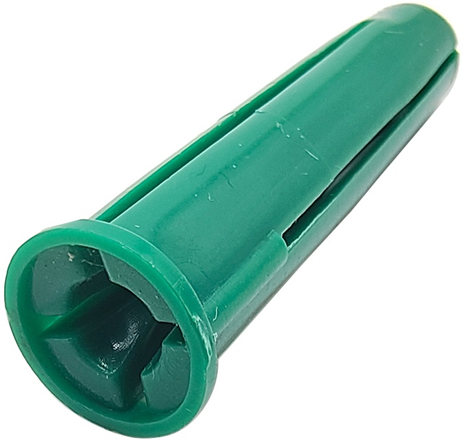 Green Plastic Wall Plug