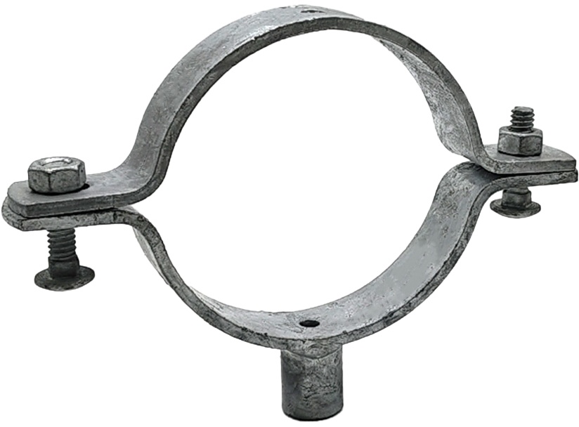 Hot Dip Galv Heavy Duty Pipe Clamp With Bolt