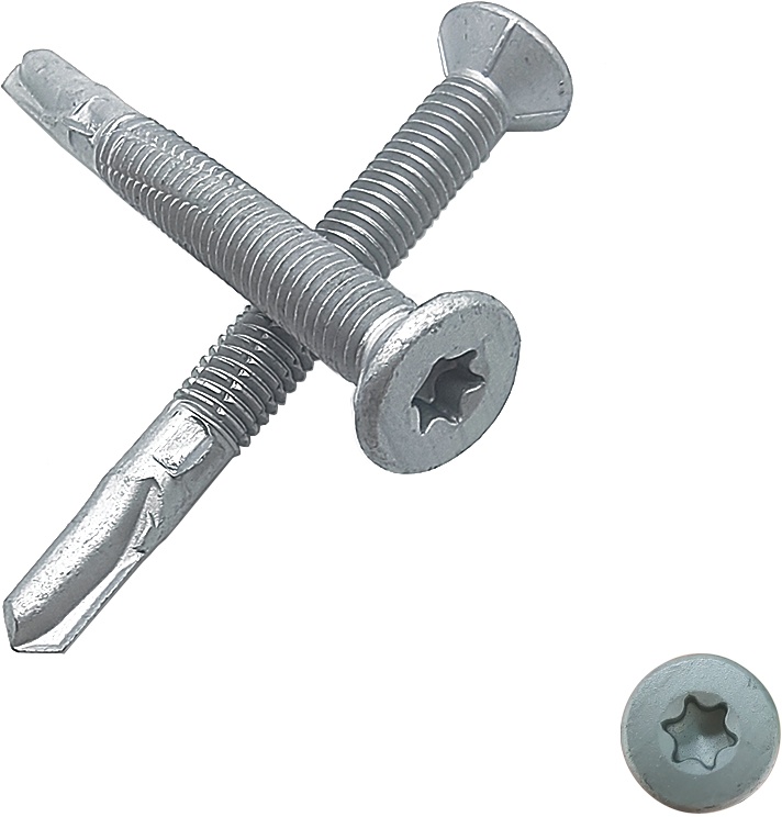 Countersunk Head Torx Driver Self Drilling Screw With Wings