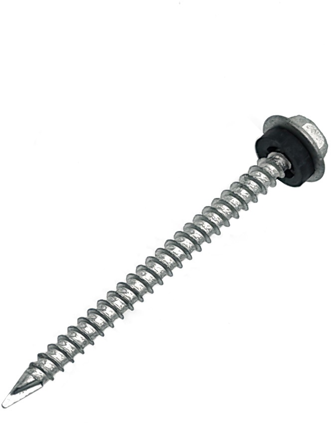 Hex Flanged Head Self Tapping Screw With Epdm Washer