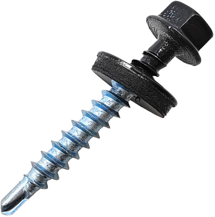Ral Painted Hex Head Self Drilling Screw With Epdm Washer
