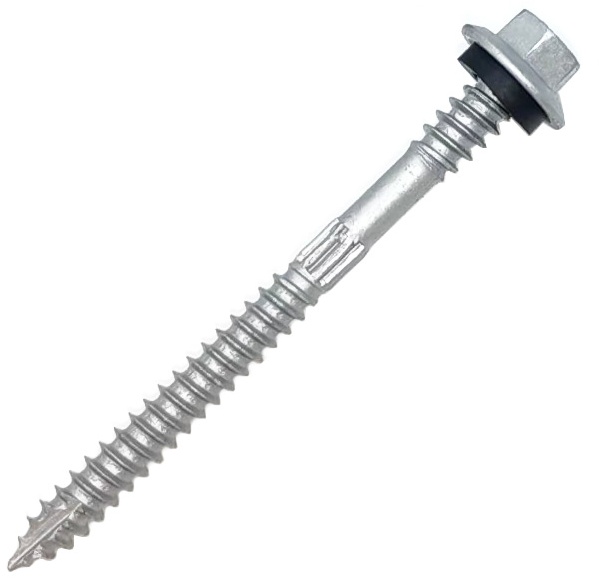 Hex Flanged Head Self Tapping Screw Type 17 With Knurling
