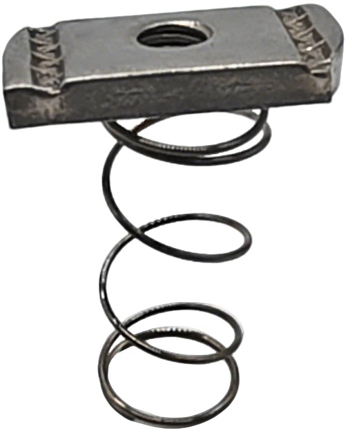 Stainless Steel Channel Nut Long Spring