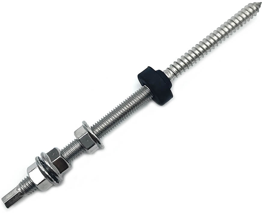 Double Head Screw Stainless Steel Photovoltaic Mounting Screw