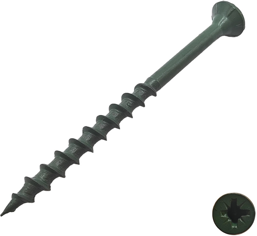 Rusper Coated Pozi Drive Countersunk Head Wood Screw