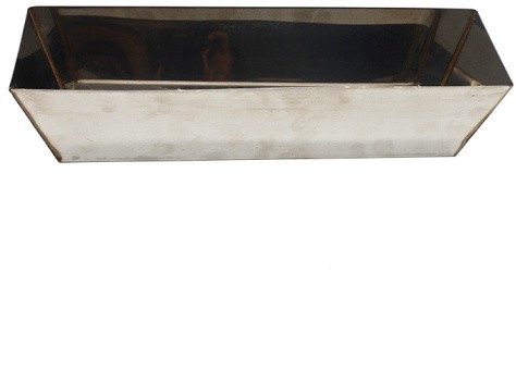 Galvanized steel mud pans (spot welded)