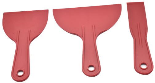 Plastic putty knives