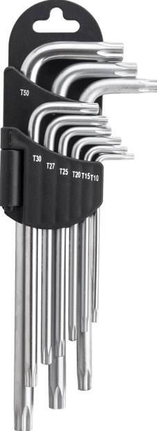 9pc Long Arm Torx key Set
