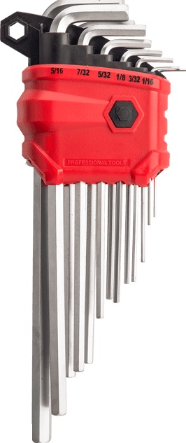 13pcs Extra Long Arm Hex Key Set