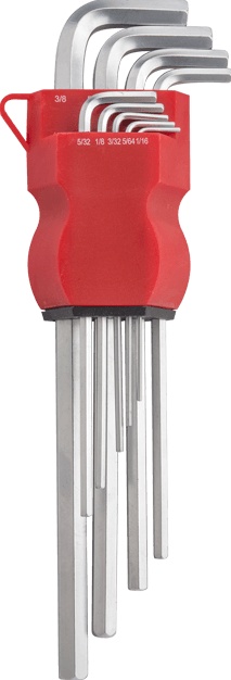 9pcs Extra Long Arm Hex Key Set