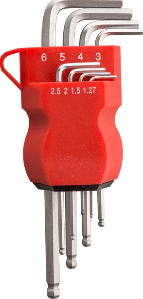 8pcs Long Arm Ball Point Hex Key Set