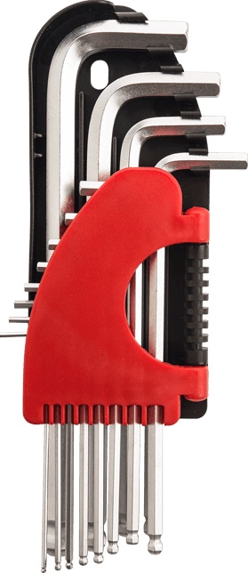 12pcs Long Arm Ball Point Hex Key Set