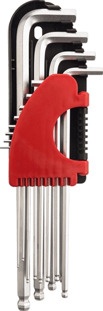 12pcs Extra Long Arm Ball Point Hex Key Set