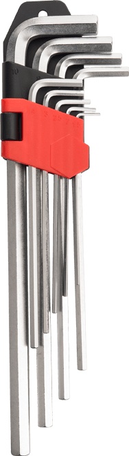9pcs Extra Long Arm Hex Key Set