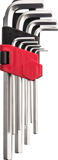 9pcs Long Arm Hex Key Set