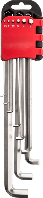 9pcs Extra Long Arm Hex Key Set