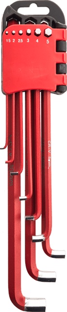 9pcs Extra Long Arm Hex Key Set