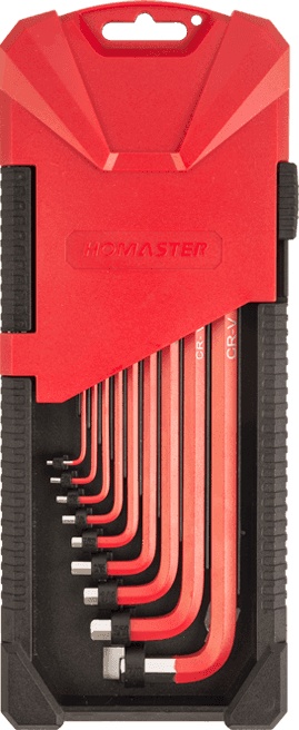 9pcs Extra Long Arm Hex Key Set