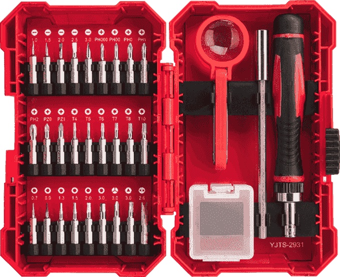 31pcs Precision Ratchet Screwdriver Set