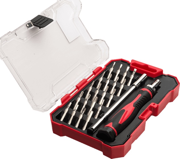 22pcs Ratcheting Precision Screwdriver Set