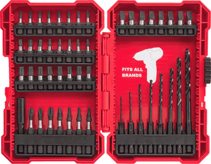 48pcs Impact Tough Drill And Drive Set