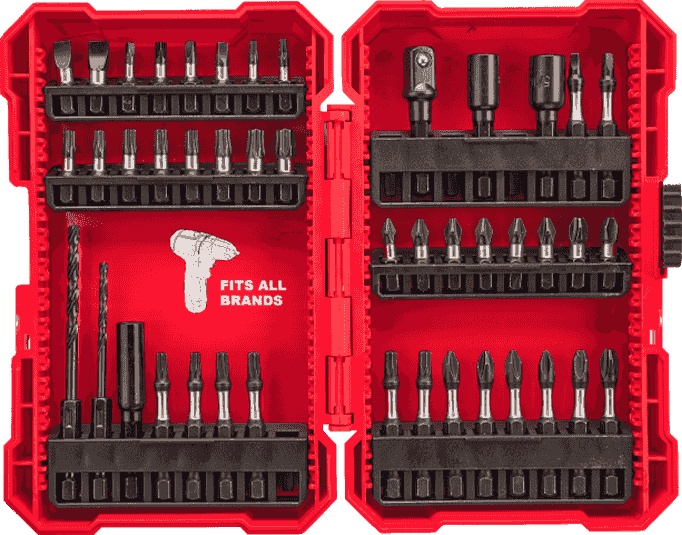 44pcs Impact Tough Drill And Drive Set