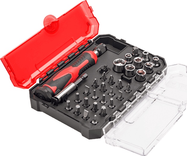 31pcs Speed-fit Screwdriver Set