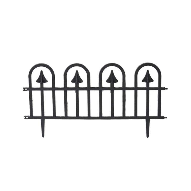 Modern-looking Plastic Garden Fence
