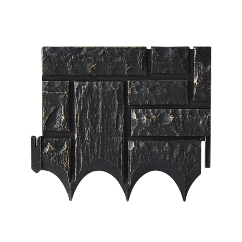 Weather-Resistant Plastic Garden Fence