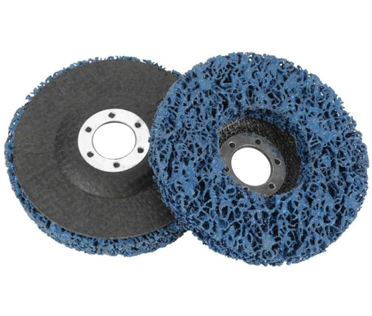 Abrasive Wheel Grinder Strip Disc 125 mm Poly Strip Disc Wheel Paint Rust Removal Clean for Angle Grinder Removal