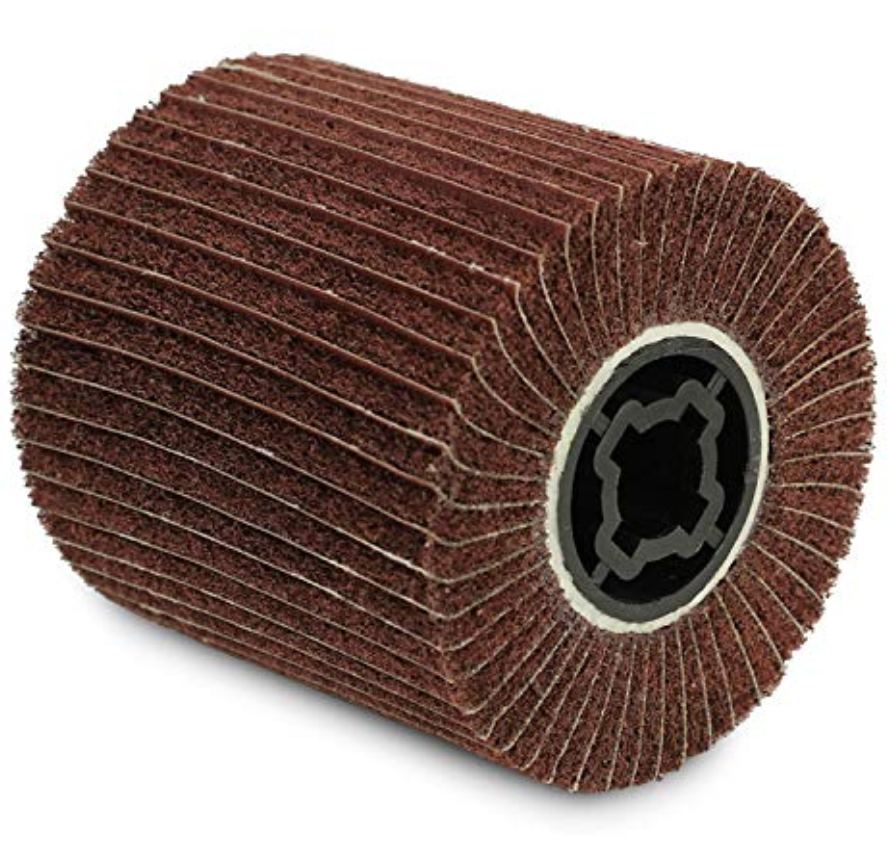 Flap Wheel Abrasive Drum, 4" x 4"