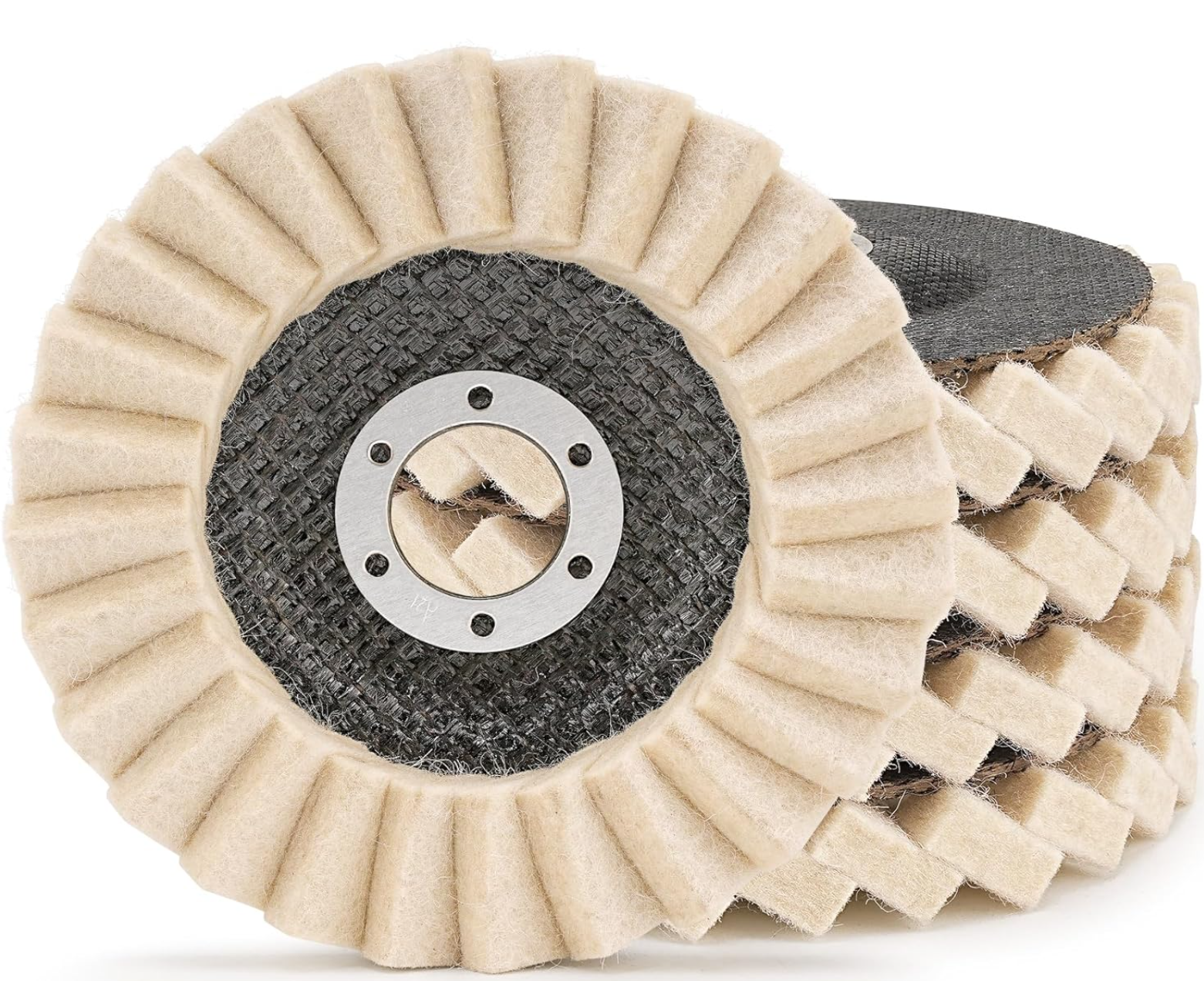 Metal Polish Wool Flap Disc