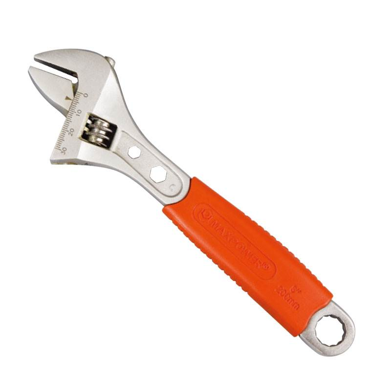 Adjustable Wrench,Wide Opening,With Box End, Hex Key
