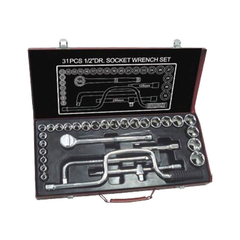 31PCS.1/2″ Dr.Socket Wrench Set, ITEM NO.:TKT7-32D(TK-102)