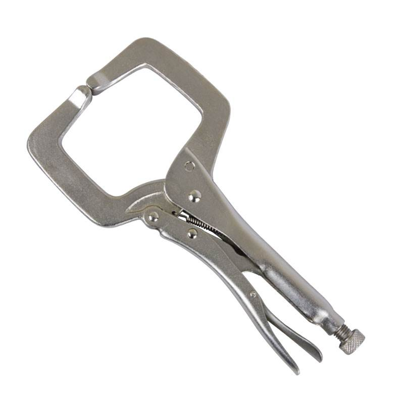 Locking C-Clamp, With Regular Tips