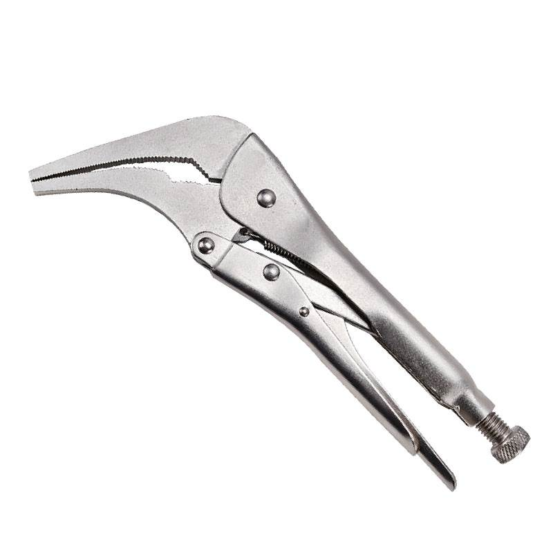 Locking Pliers,Long Nose With 45°, Angle For Narrow Space