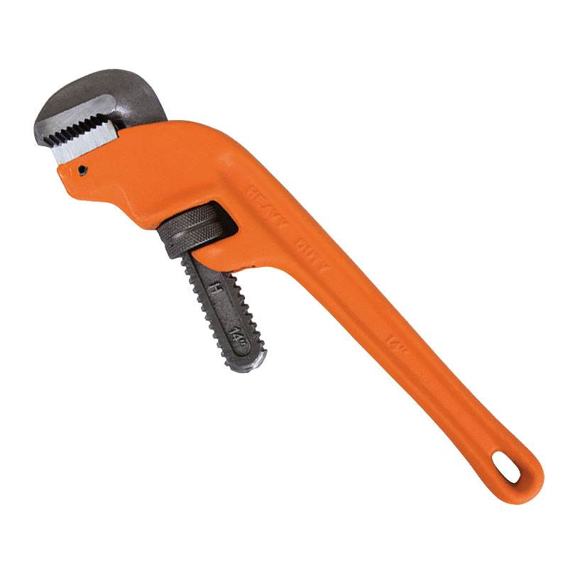 Pipe Wrench, Offset Type, Ductile Cast Iron Handle