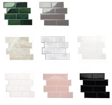 3D Waterproof Self Adhesive Wall Tile